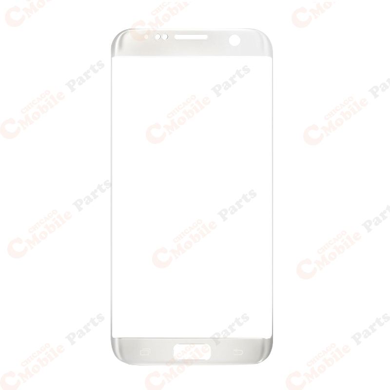Galaxy S7 Edge Front Glass Lens ( White Pearl )