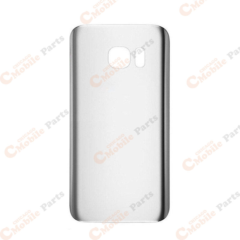 Galaxy S7 Edge Back Cover / Back Door ( Silver Titanium )