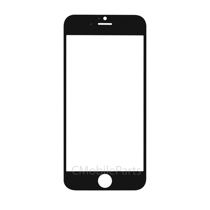 iPhone 6 / 6S Front Glass - Black