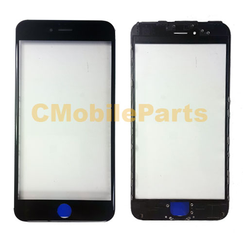 iPhone 6 Plus Front Glass Frame Assembly - Black